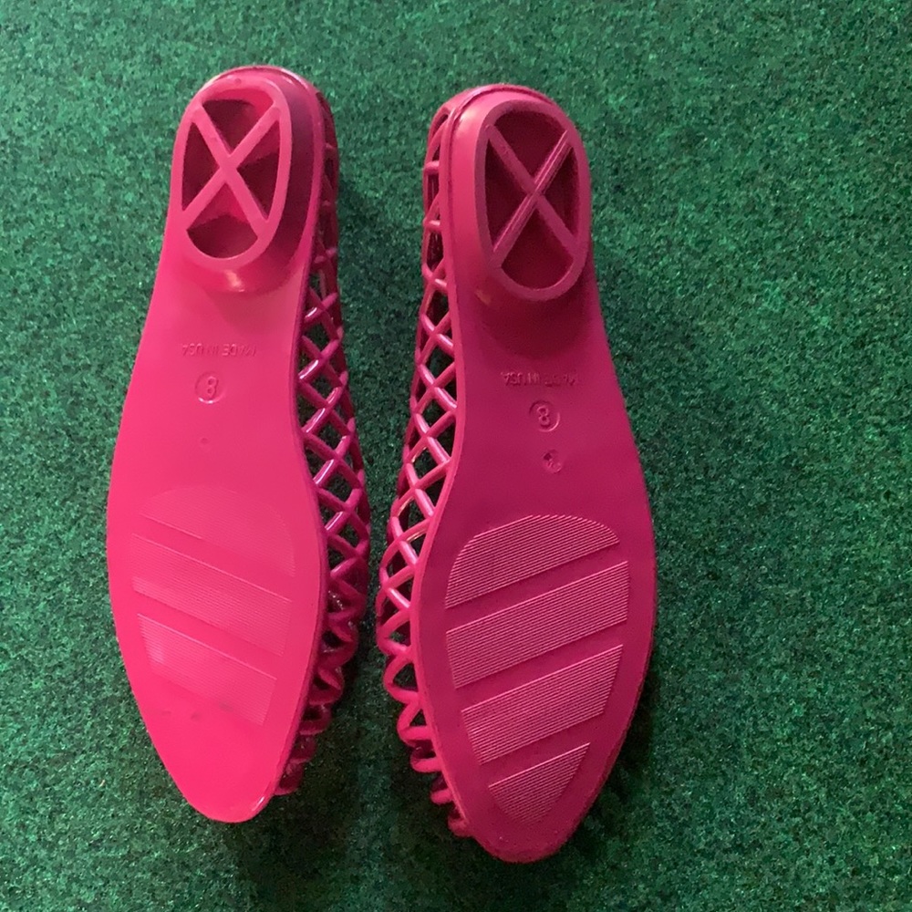 American Apparel pvc jelly sandal NEW! Flats - Picture 3 of 4